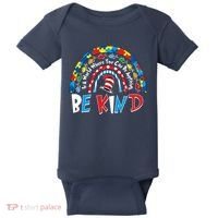 In A World Where You Can Be Anything Be Kind Book Lover Reading Fan Baby Bodysuit thumb 0