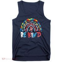 In A World Where You Can Be Anything Be Kind Book Lover Reading Fan Tank Top thumb 0