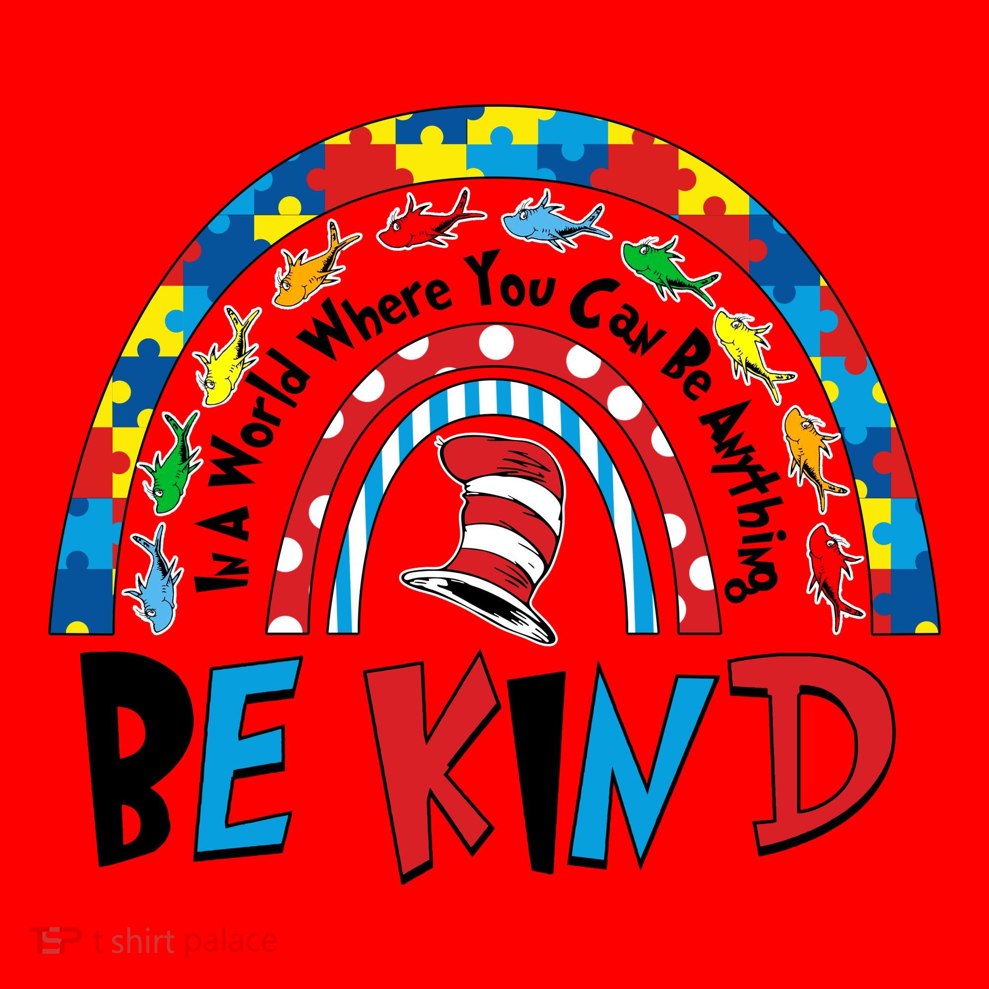 In A World Where You Can Be Anything Be Kind Book Lover Reading Fan Santa Hat