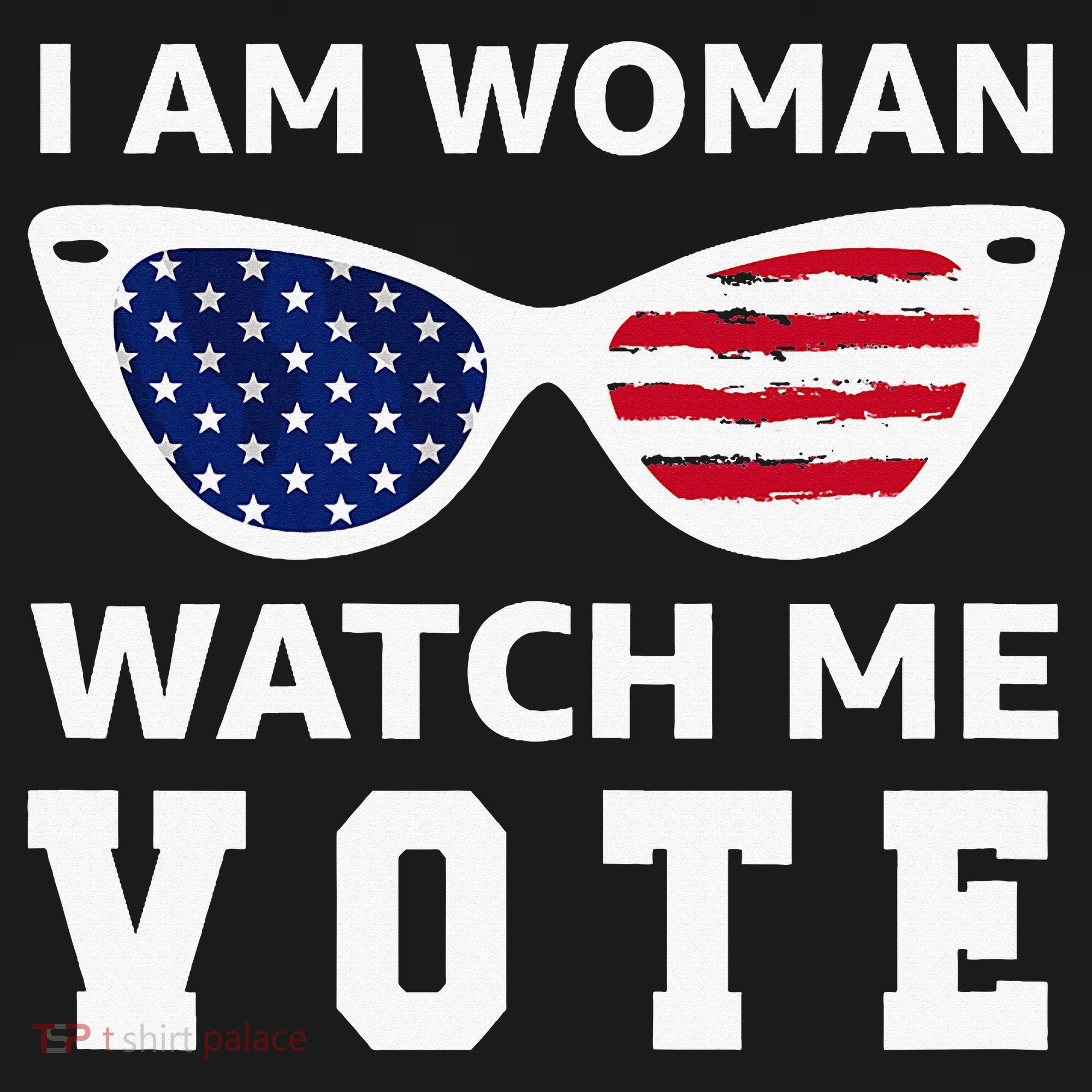 I Am Woman Watch Me Vote Performance Fleece Hoodie