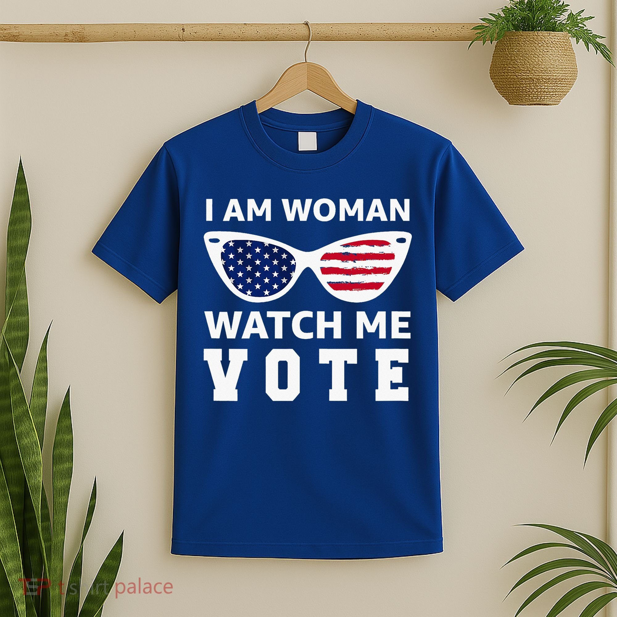 I Am Woman Watch Me Vote T-Shirt