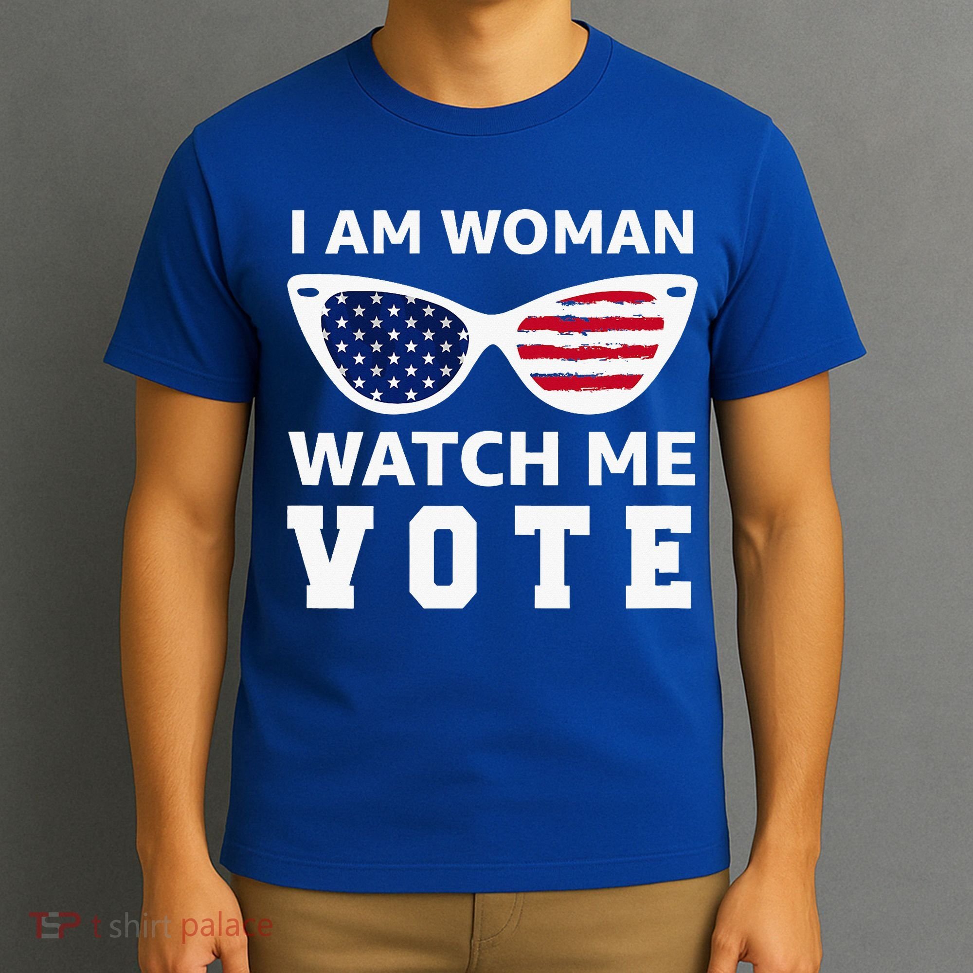 I Am Woman Watch Me Vote T-Shirt