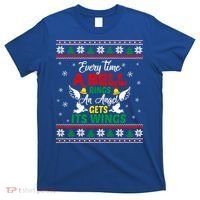 ItS A Wonderful Life Every Time A Bell Rings Cute Christmas Gift T-Shirt thumb 0