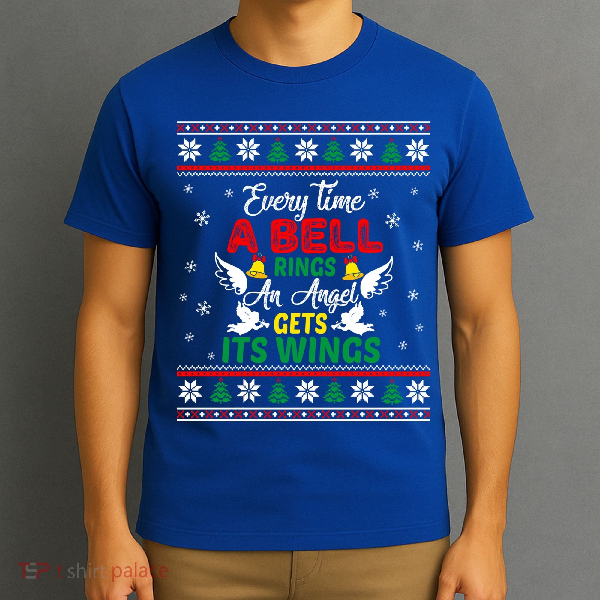 ItS A Wonderful Life Every Time A Bell Rings Cute Christmas Gift T-Shirt