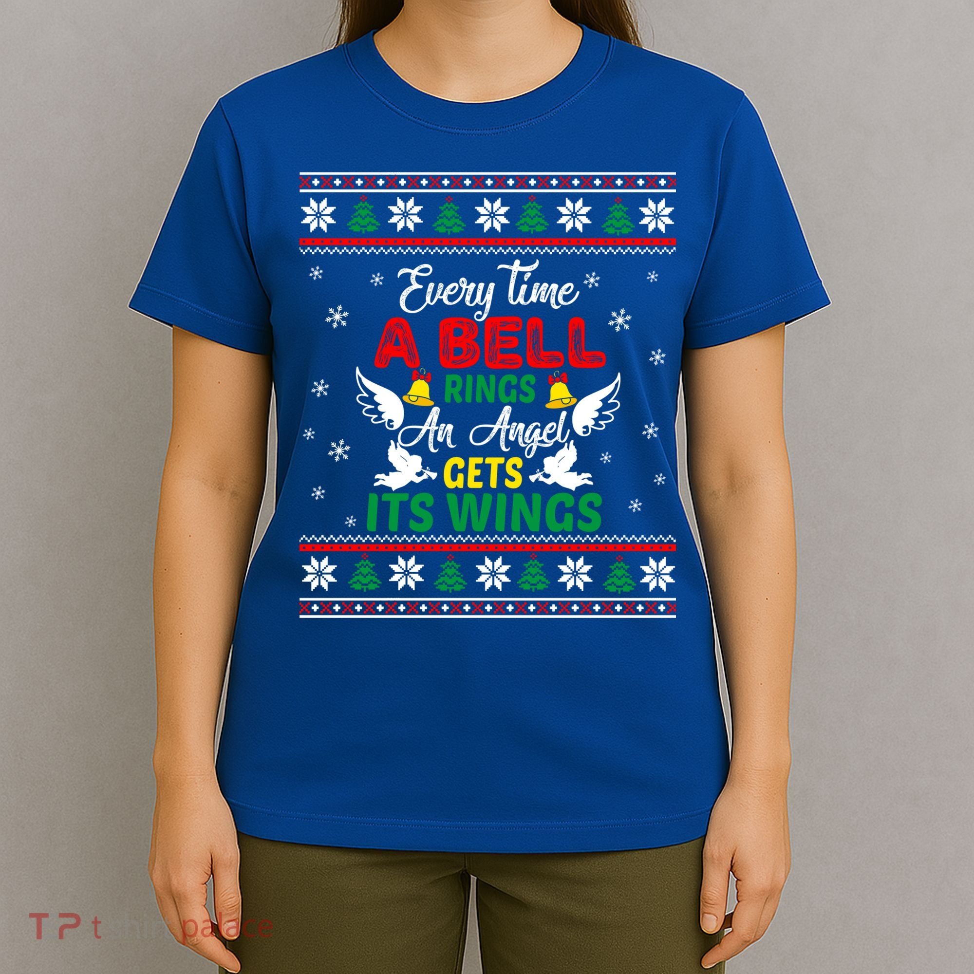 ItS A Wonderful Life Every Time A Bell Rings Cute Christmas Gift T-Shirt