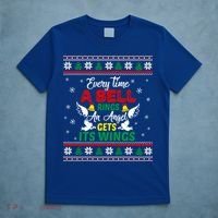 ItS A Wonderful Life Every Time A Bell Rings Cute Christmas Gift T-Shirt thumb 5