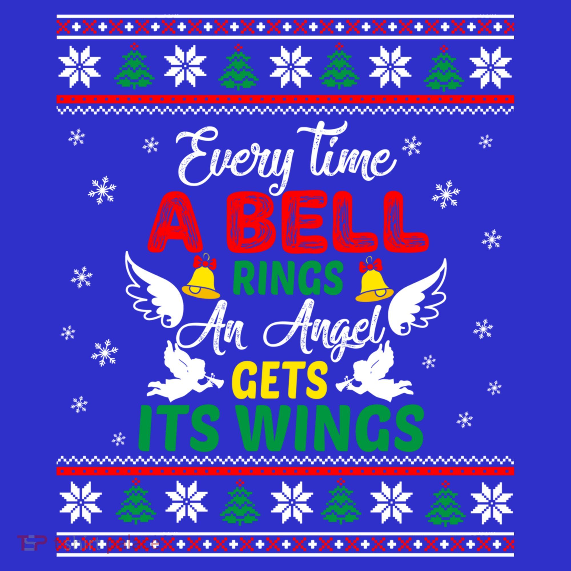 ItS A Wonderful Life Every Time A Bell Rings Cute Christmas Gift Coaster