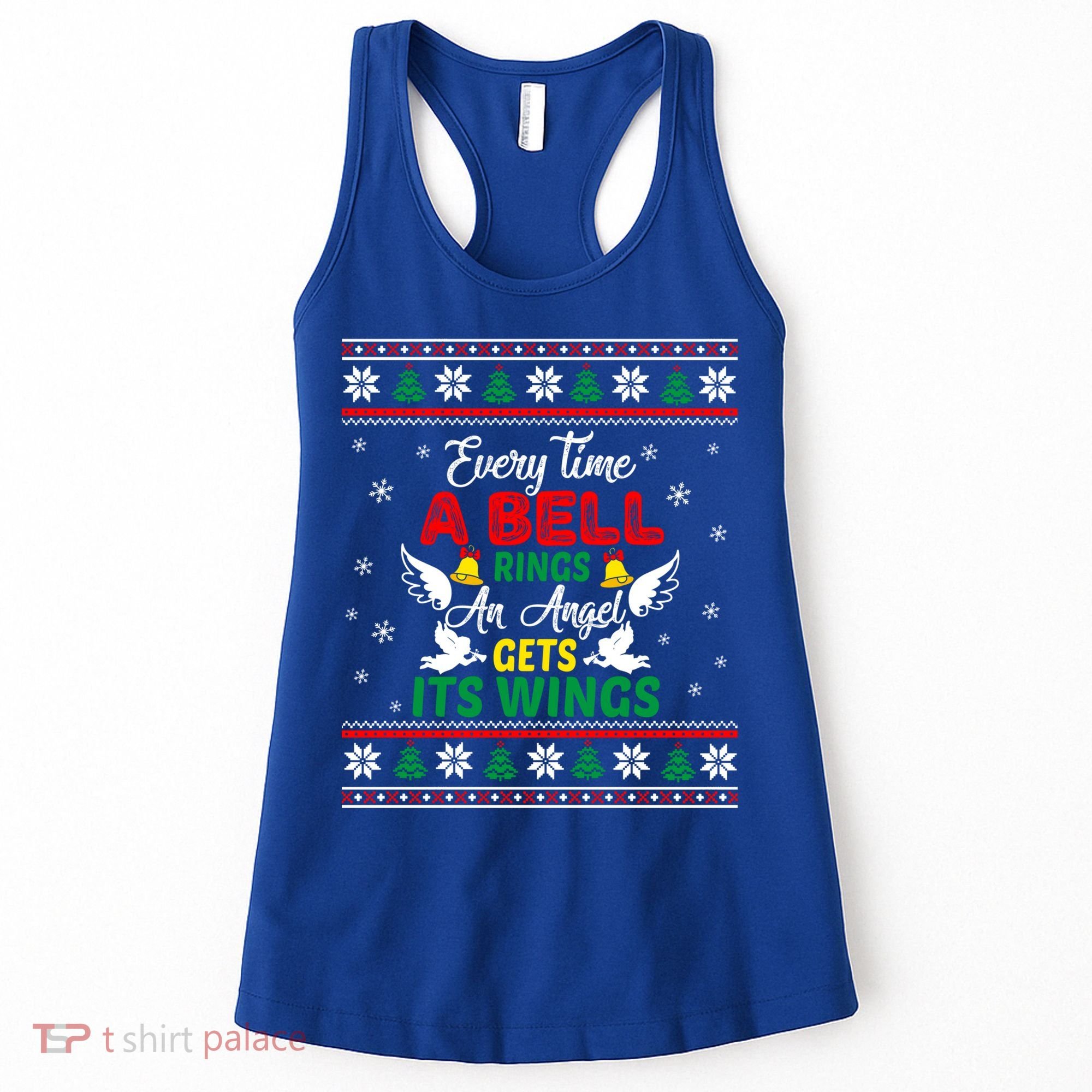 ItS A Wonderful Life Every Time A Bell Rings Cute Christmas Gift Women's Tank Top