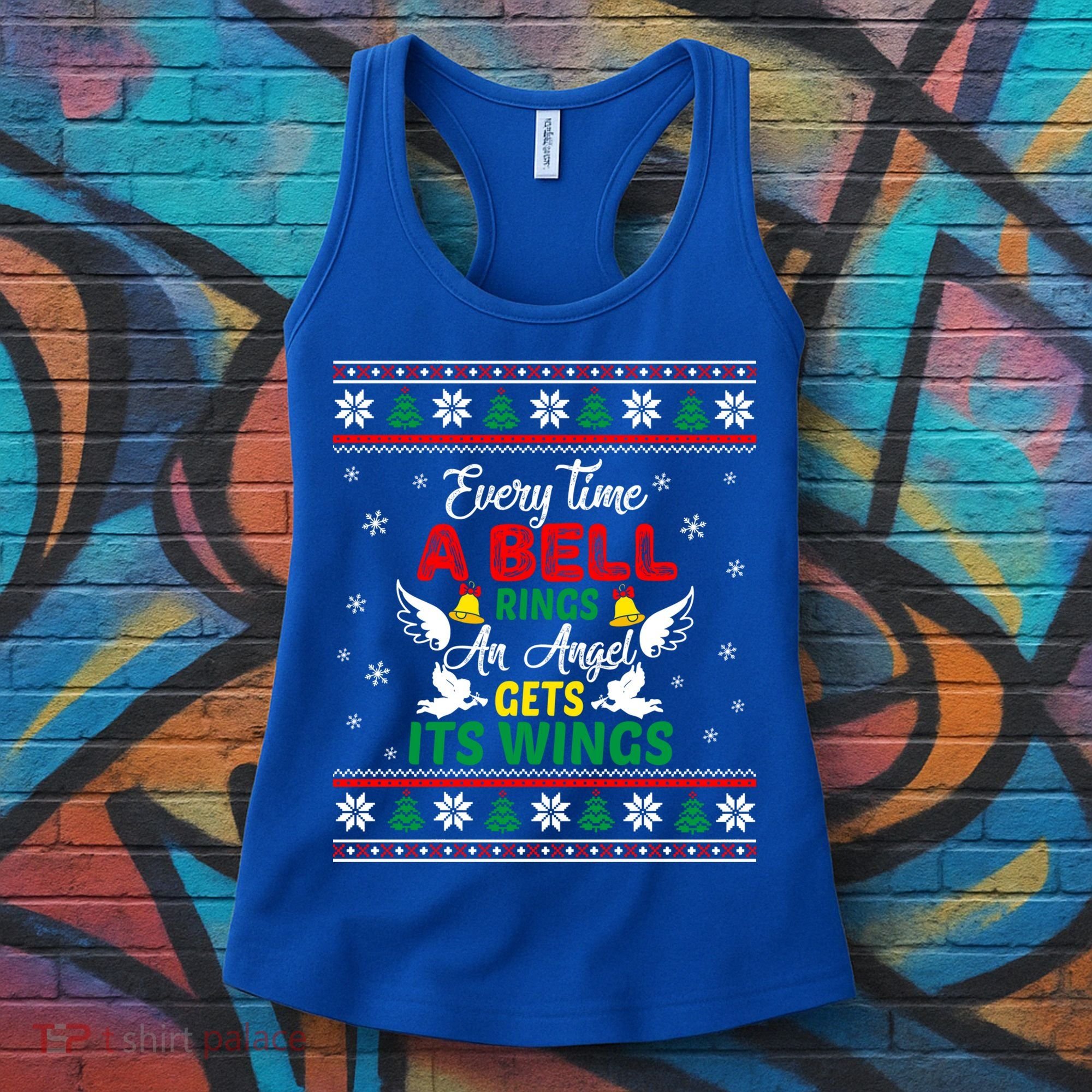 ItS A Wonderful Life Every Time A Bell Rings Cute Christmas Gift Women's Tank Top