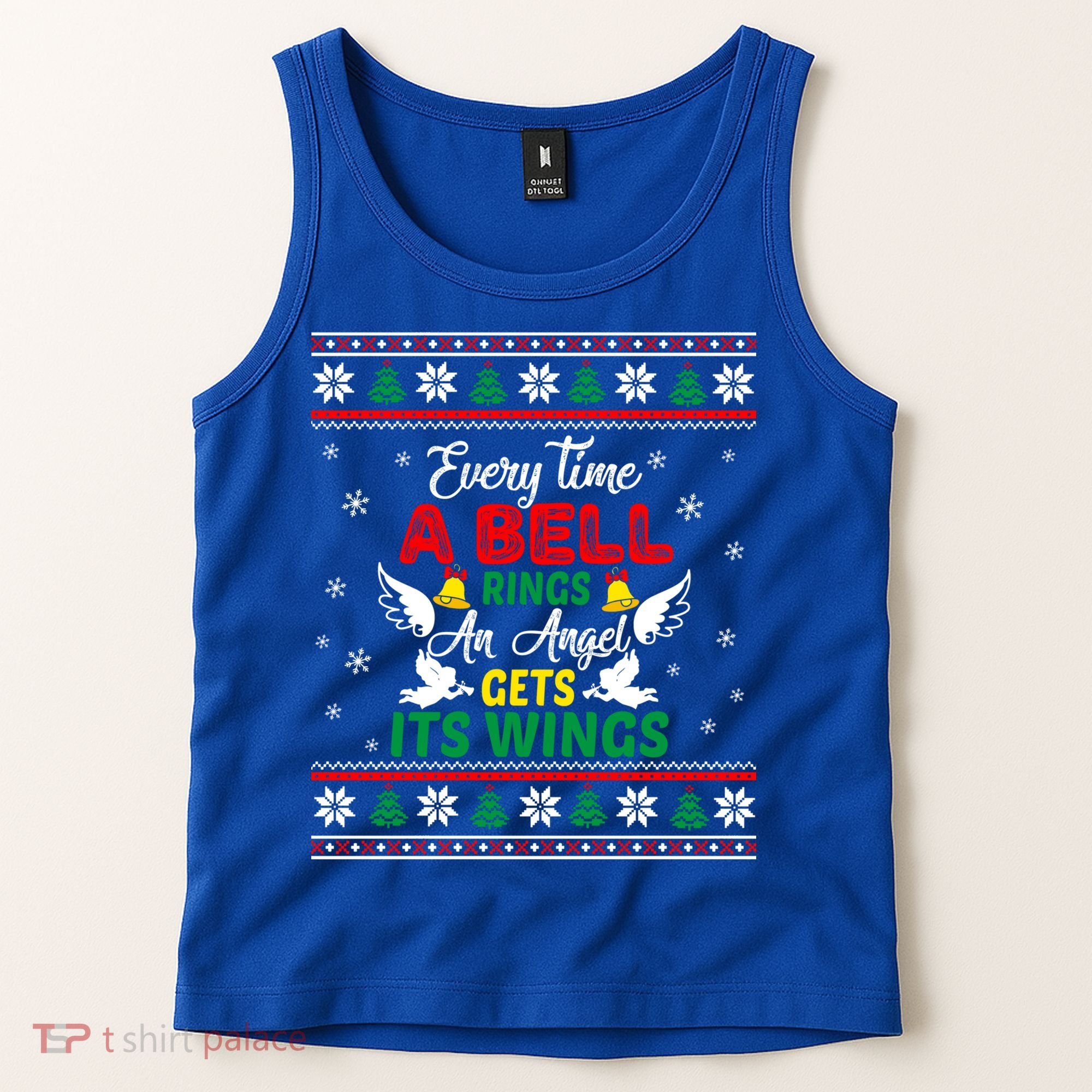 ItS A Wonderful Life Every Time A Bell Rings Cute Christmas Gift Tank Top