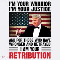 I Am Your Retribution Pro Donald Trump Usa Sweatshirt thumb 3