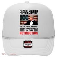 I Am Your Retribution Pro Donald Trump Usa Hat thumb 0