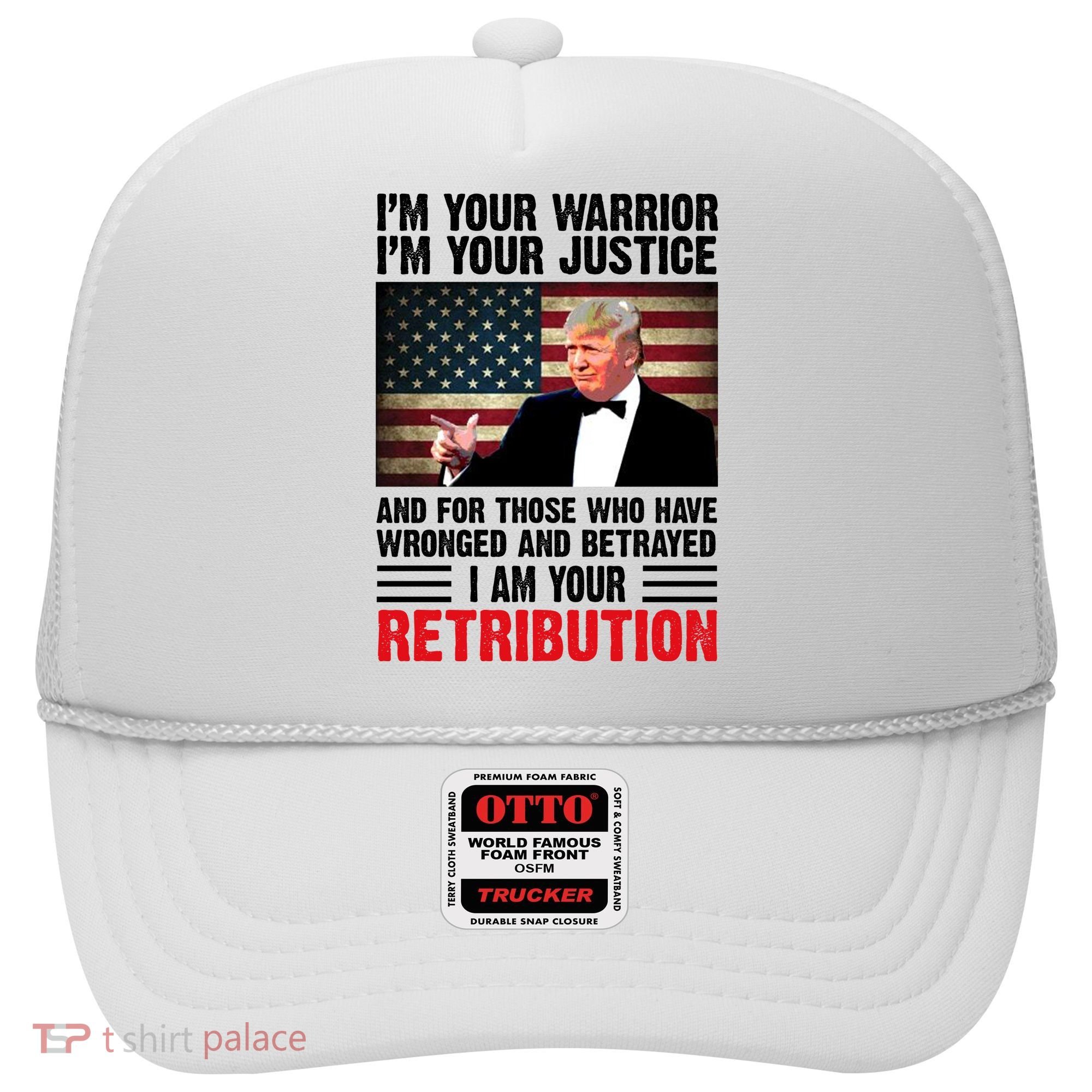 I Am Your Retribution Pro Donald Trump Usa Hat