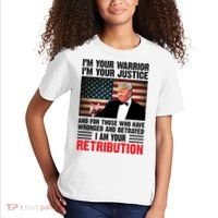 I Am Your Retribution Pro Donald Trump Usa Kids T-Shirt thumb 2