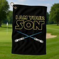 I Am Your Son Golf Towel thumb 1
