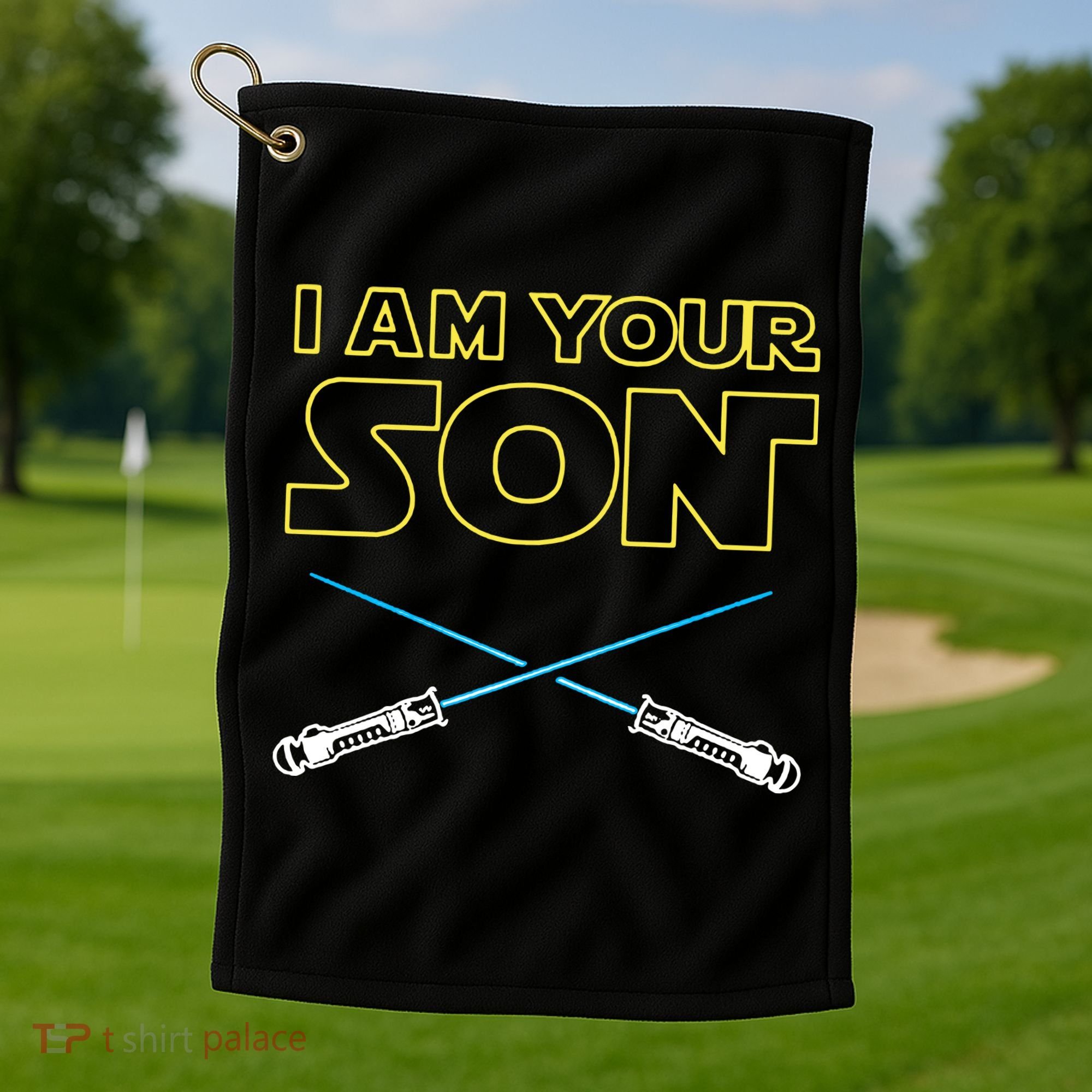I Am Your Son Golf Towel