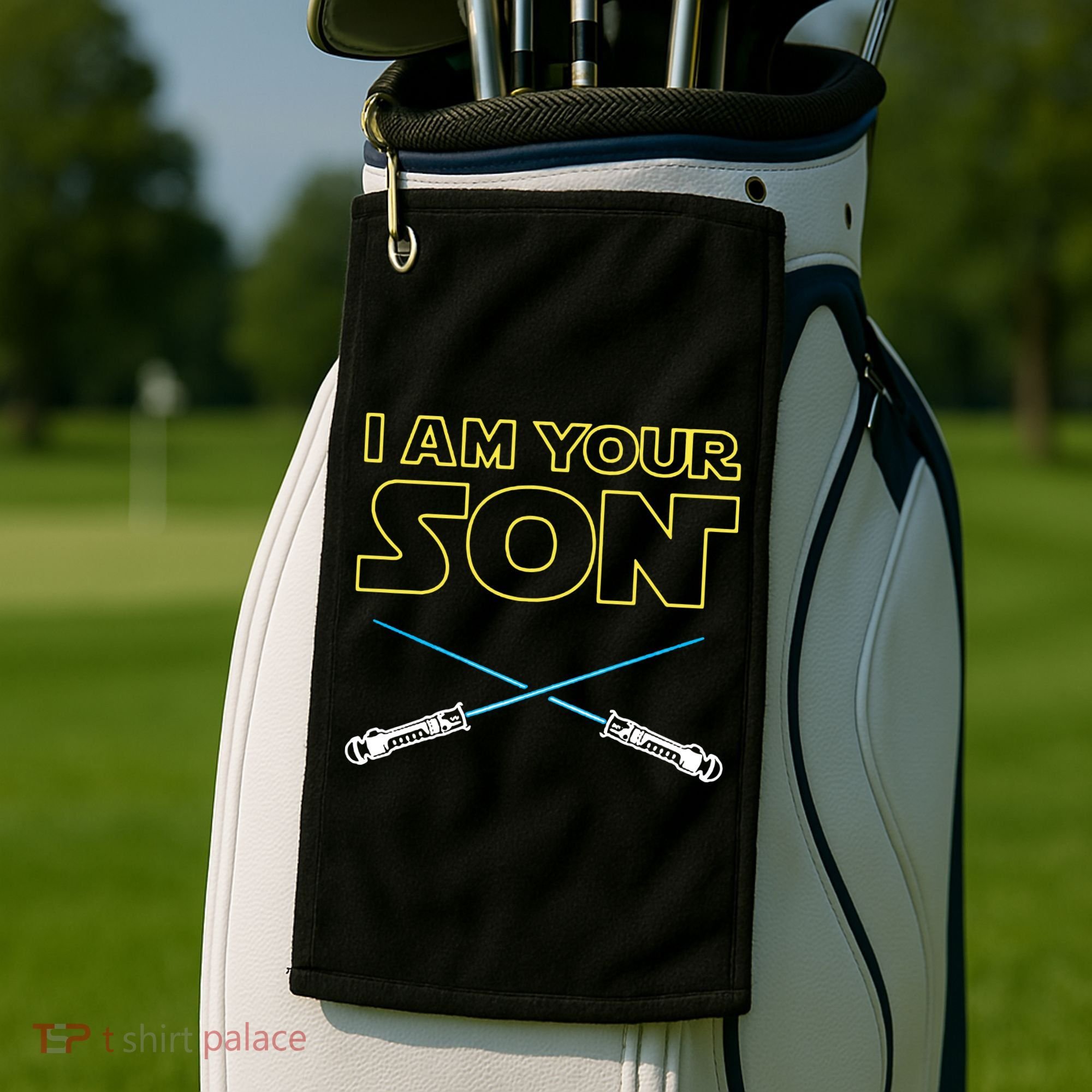 I Am Your Son Golf Towel