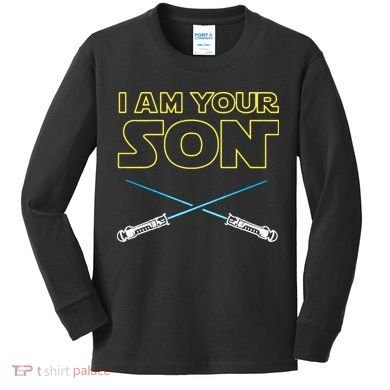 I Am Your Son Kids Long Sleeve Shirt