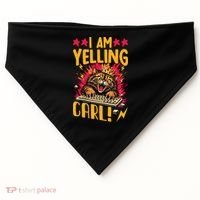 I Am Yelling Carl USA-Made Doggie Bandana thumb 0