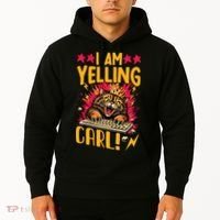 I Am Yelling Carl Hoodie thumb 2