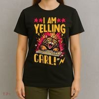 I Am Yelling Carl T-Shirt thumb 4