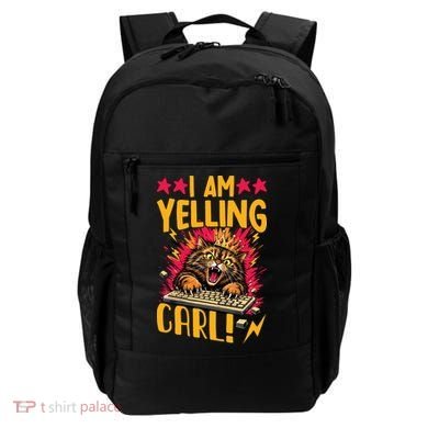 I Am Yelling Carl Backpack