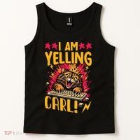 I Am Yelling Carl Tank Top thumb 2