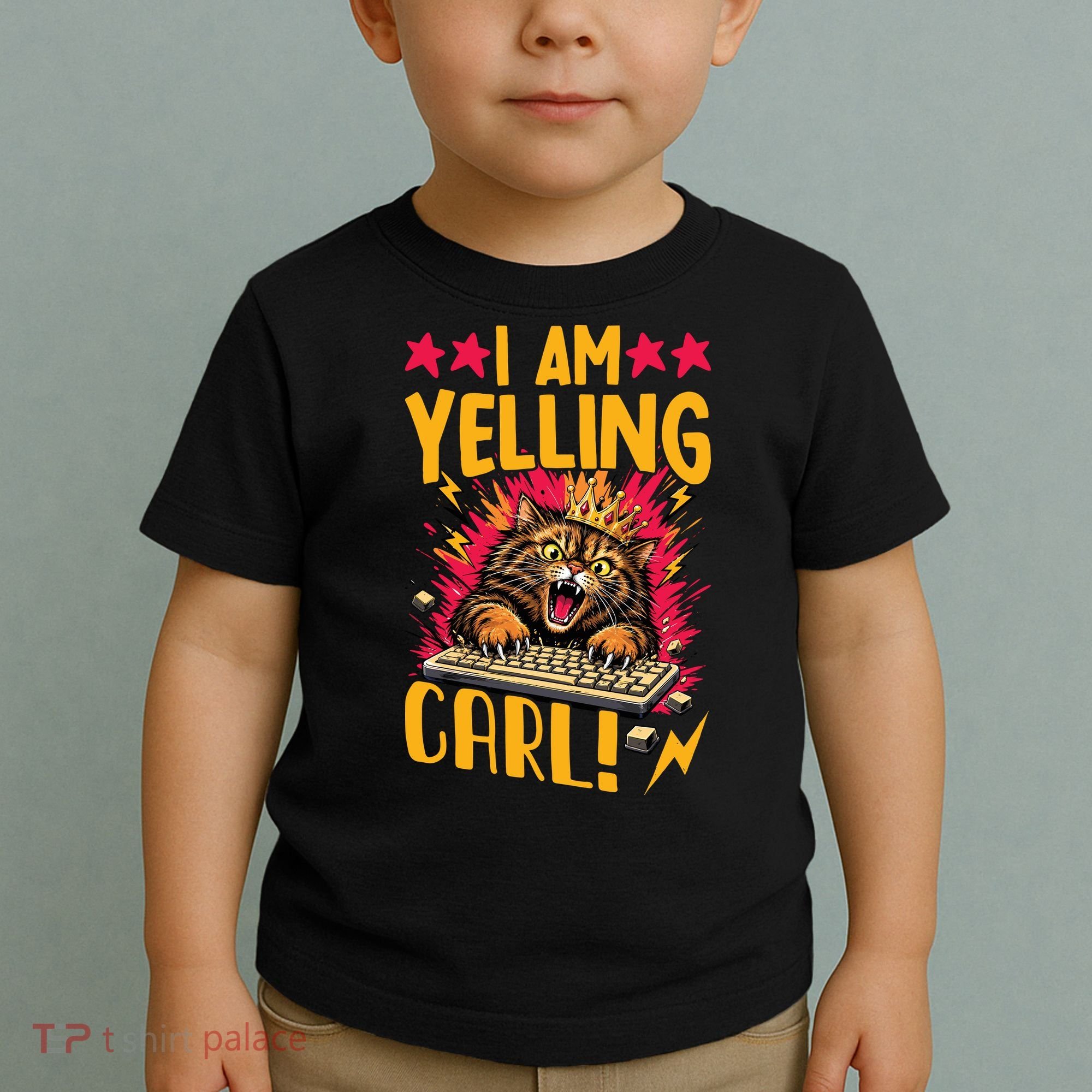 I Am Yelling Carl Toddler T-Shirt