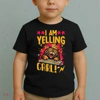 I Am Yelling Carl Toddler T-Shirt thumb 2