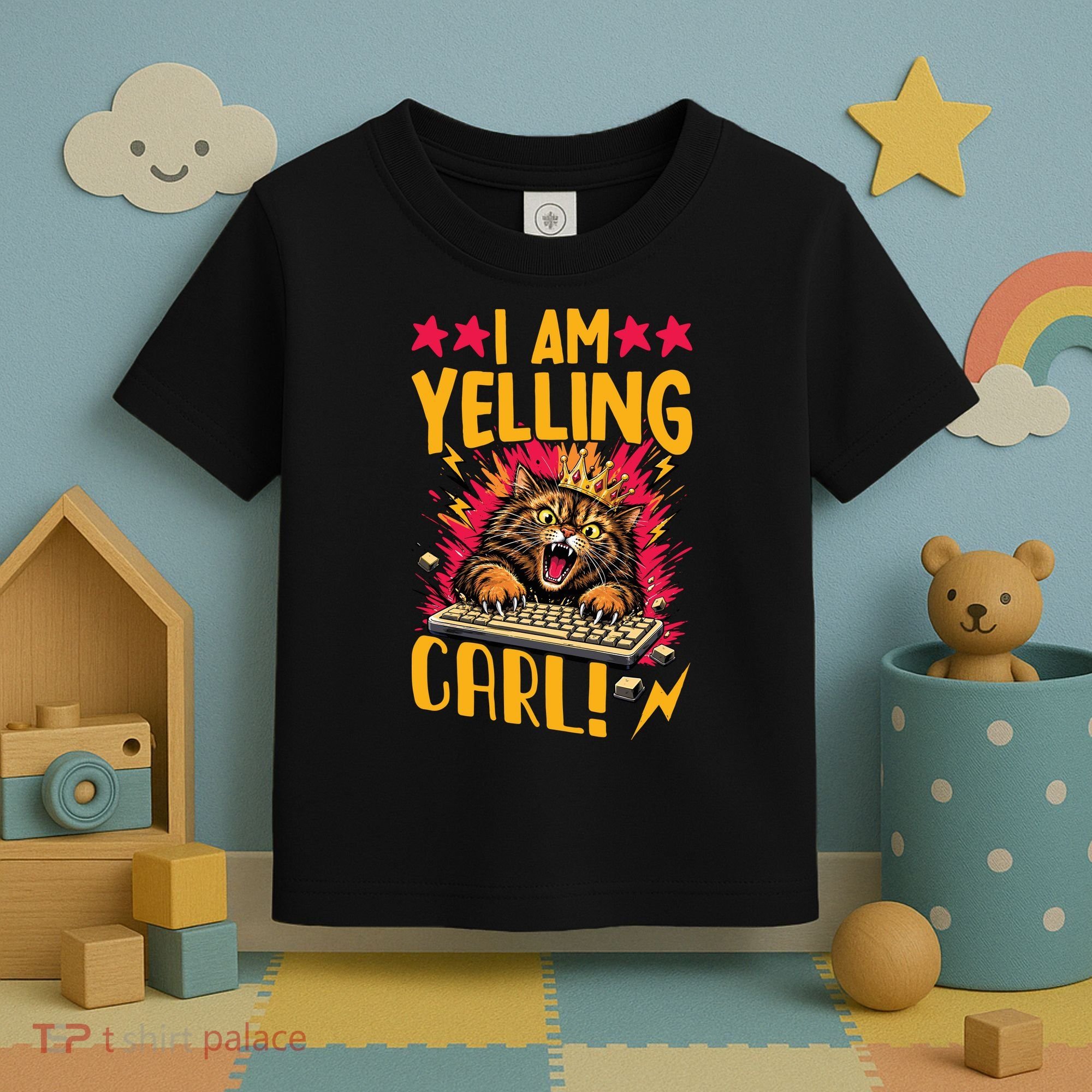 I Am Yelling Carl Toddler T-Shirt