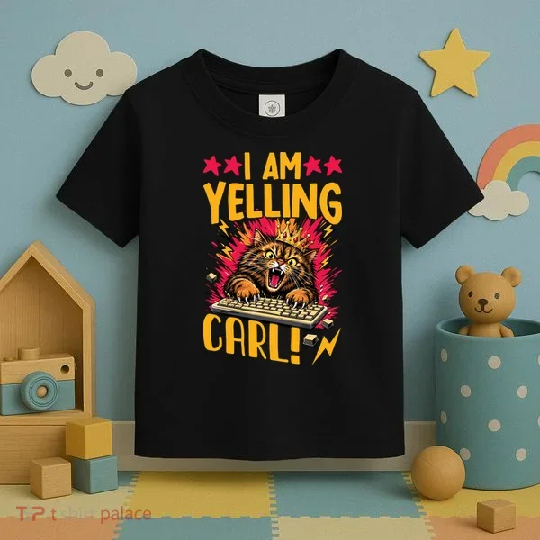 I Am Yelling Carl Toddler T-Shirt