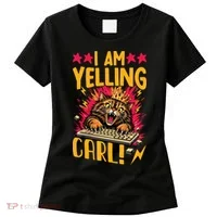 I Am Yelling Carl Women's T-Shirt thumb 0