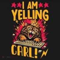 I Am Yelling Carl Women's T-Shirt thumb 6