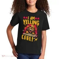 I Am Yelling Carl Kids T-Shirt thumb 2