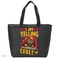 I Am Yelling Carl Tote Bag thumb 0