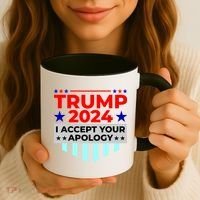 I Accept Your Apology 2024 Trump 2024 Coffee Mug thumb 3