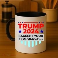 I Accept Your Apology 2024 Trump 2024 Coffee Mug thumb 4