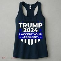 I Accept Your Apology 2024 Trump 2024 Women's Tank Top thumb 3