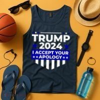 I Accept Your Apology 2024 Trump 2024 Tank Top thumb 4