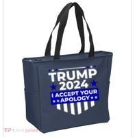 I Accept Your Apology 2024 Trump 2024 Tote Bag thumb 2