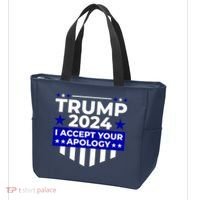 I Accept Your Apology 2024 Trump 2024 Tote Bag thumb 3