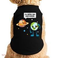 I'm Afraid You Have Humans Earth Day Climate Change Doggie Tank thumb 0
