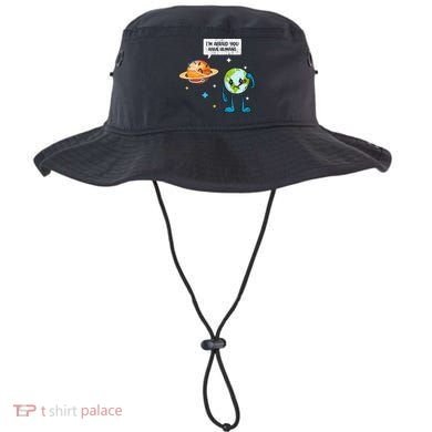 I'm Afraid You Have Humans Earth Day Climate Change Bucket Hat