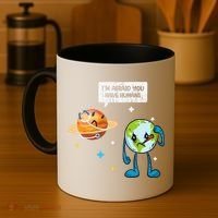 I'm Afraid You Have Humans Earth Day Climate Change Coffee Mug thumb 4