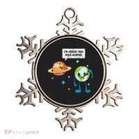 I'm Afraid You Have Humans Earth Day Climate Change Ornament thumb 0