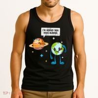 I'm Afraid You Have Humans Earth Day Climate Change Tank Top thumb 3