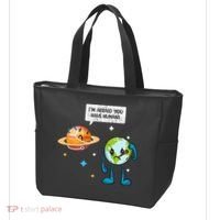 I'm Afraid You Have Humans Earth Day Climate Change Tote Bag thumb 3