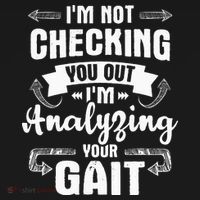 I'm Analyzing Your Gait Physical Therapy Therapist PT Pajama Set thumb 2
