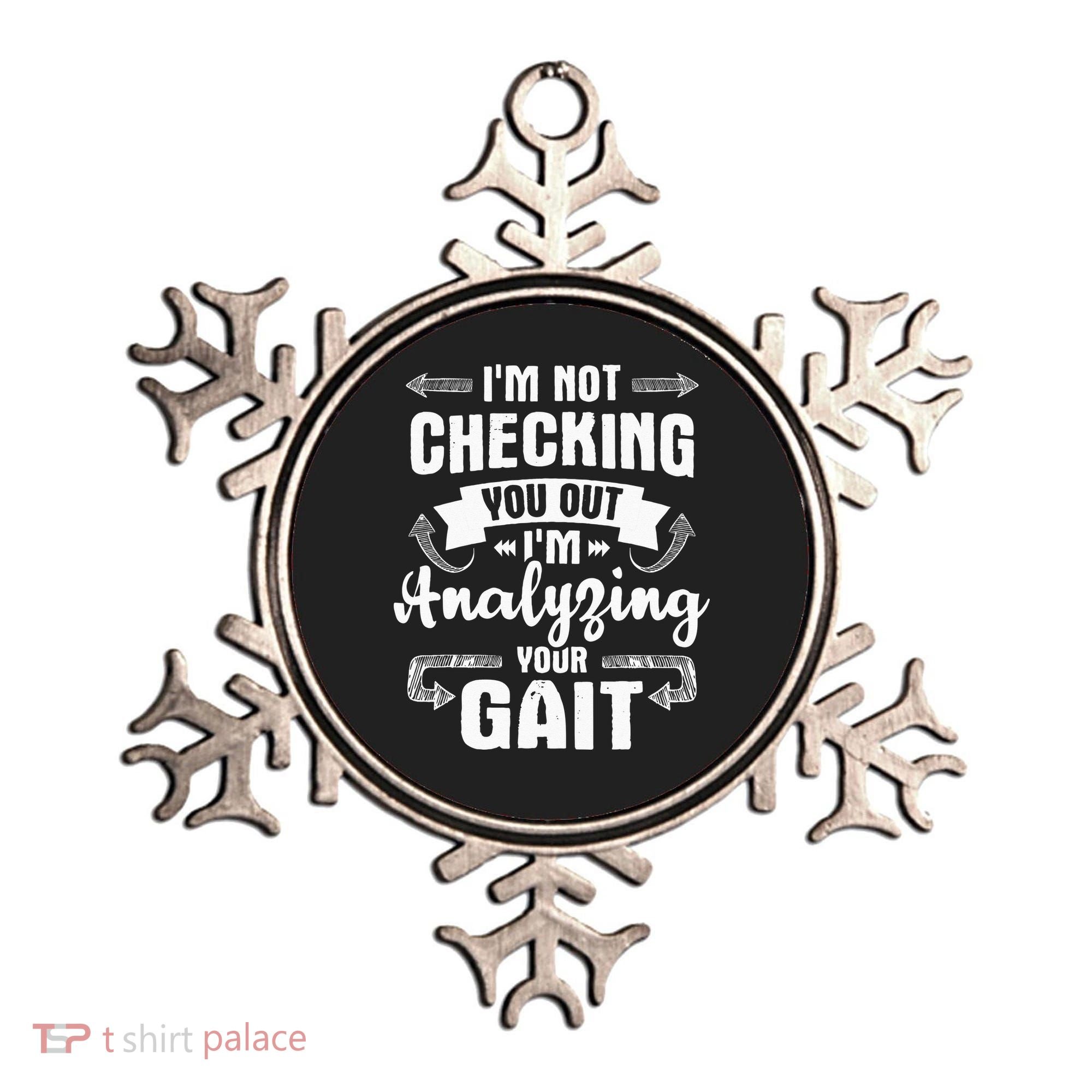 I'm Analyzing Your Gait Physical Therapy Therapist PT Ornament