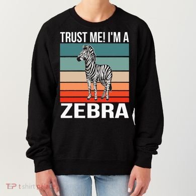 I'm a Zebra Halloween Safari Zoo Zebra Women's Sweatshirt